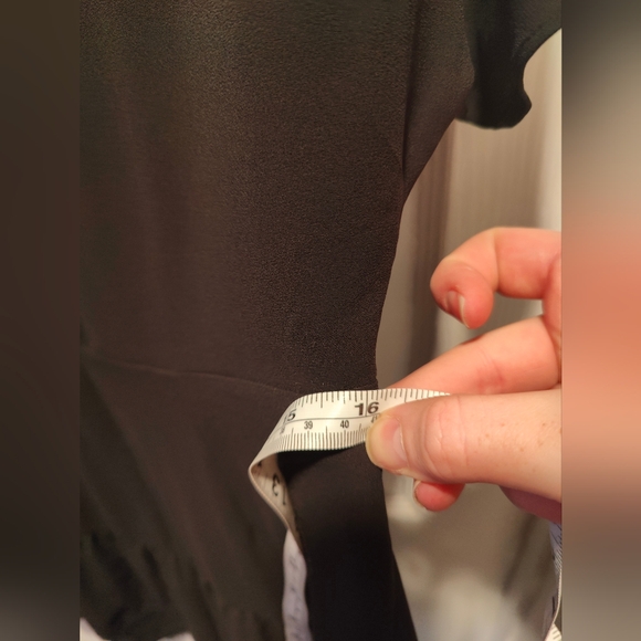 All Saints US sz6 black mini dress - Picture 7 of 11